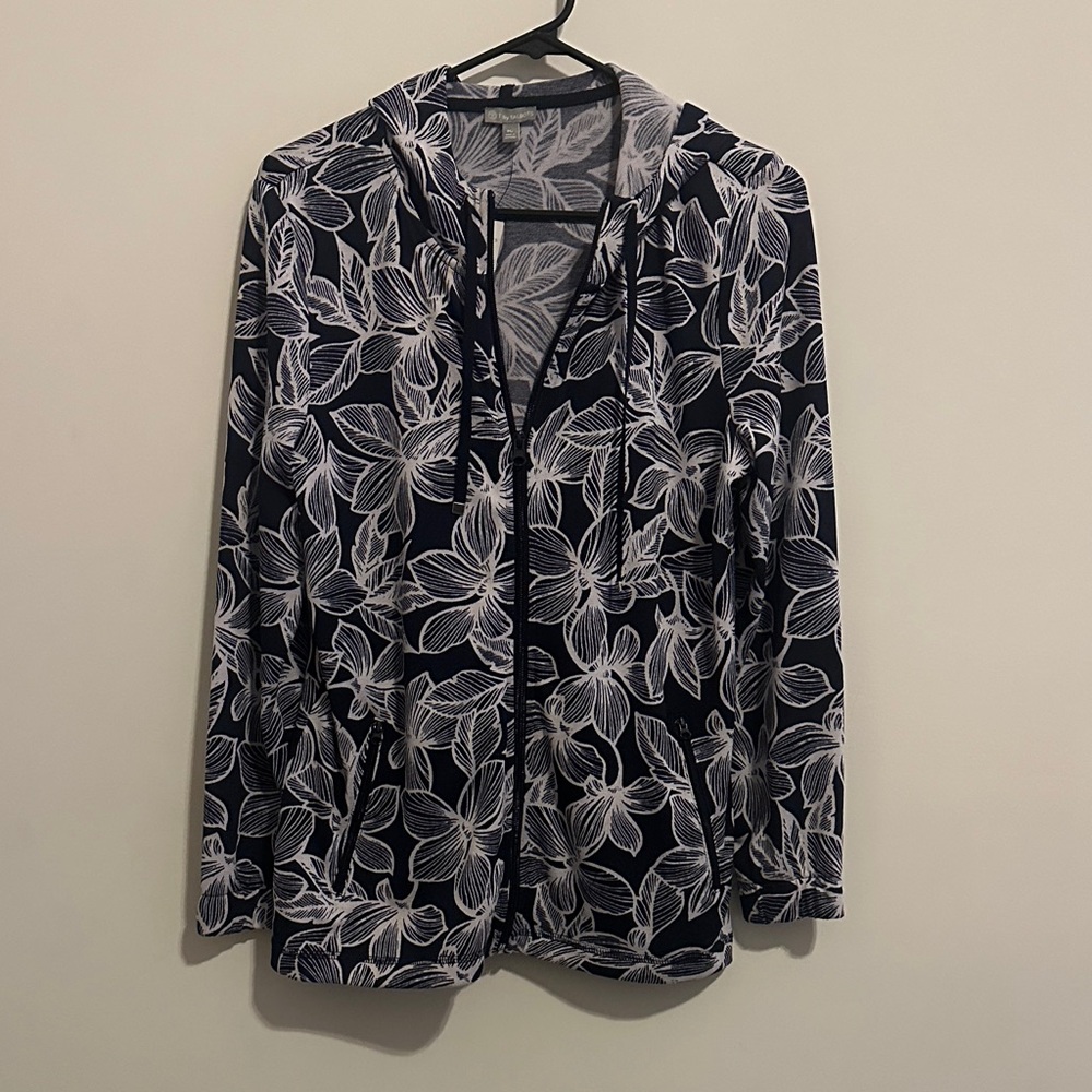 Talbots Blue and White jacket